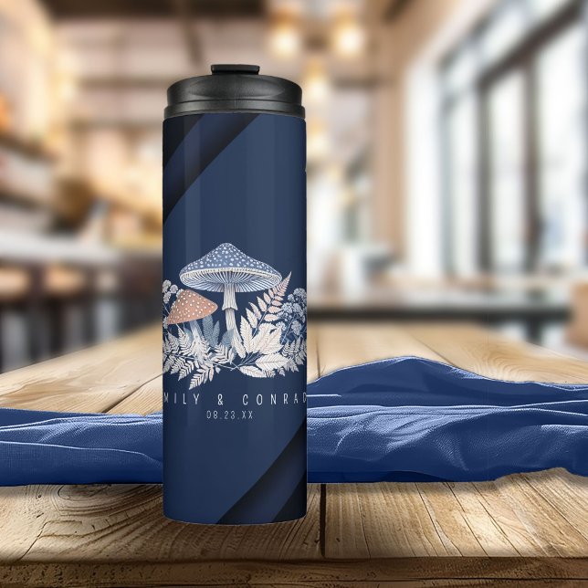 Wild & Whimsical Motif Wedding ID110 Thermosbecher (Von Creator hochgeladen)