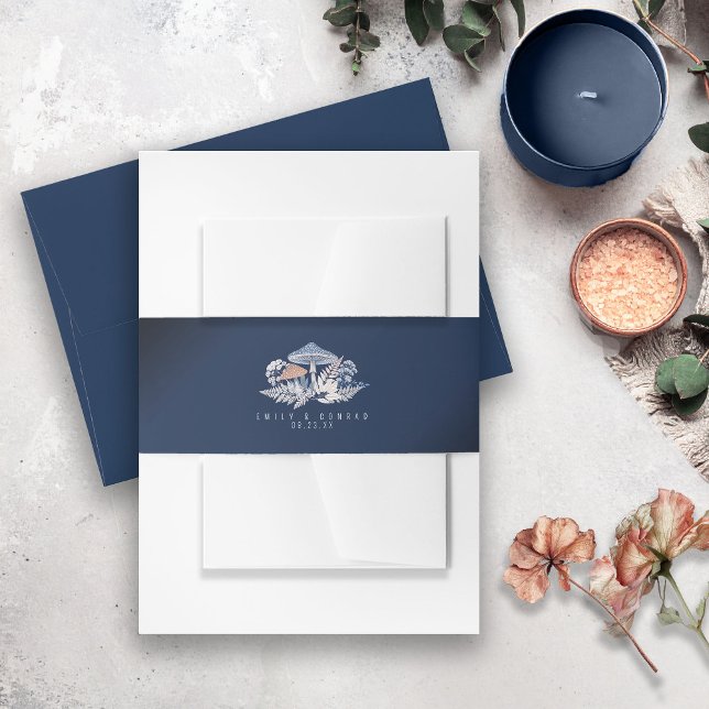 Wild & Whimsical Wedding ID110 Einladungsbanderole (Von Creator hochgeladen)