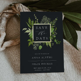 Wild Wiesenfoil Wedding Save the Date Card Folieneinladung