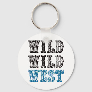 Wild Wild West! -Blau Schlüsselanhänger