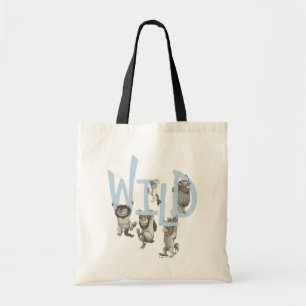 WILD Wilde Dinge und Max - Blau Tragetasche