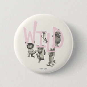 WILD   Wilde Dinge und Max - Pink Button