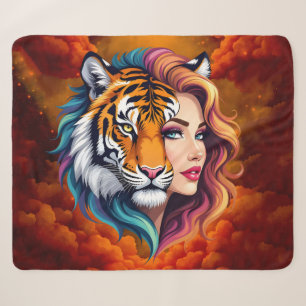 Wild Within – Tiger Spirit Göttin.  Sherpadecke