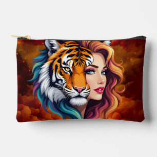 Wild Within – Tiger Spirit Göttin. Zubehörtasche