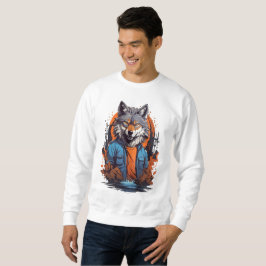 Wild Wolf Animal Sweatshirt