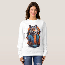 Wild Wolf Animal Sweatshirt