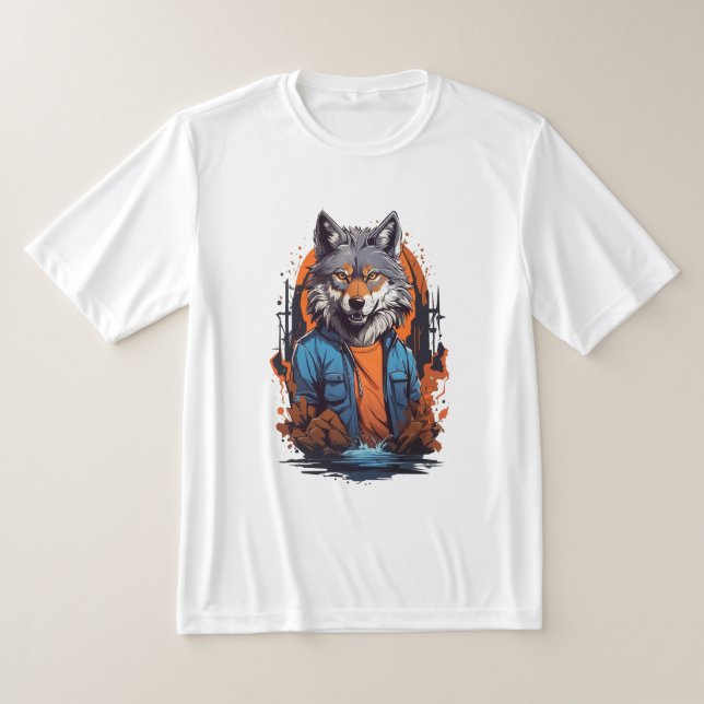 Wild Wolf Animal T-Shirt (Ablage )