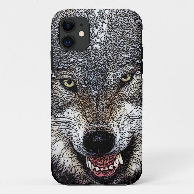Wild Wolf Case-Mate iPhone Hülle (Rückseite)