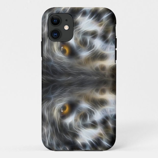 Wild Wolf Inspirational Portrait Case-Mate iPhone Hülle (Rückseite)