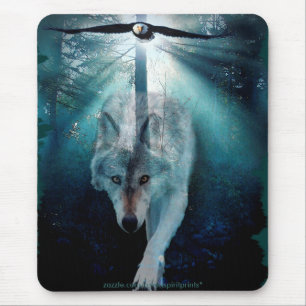 WILD WOLF Serie III Mousepad