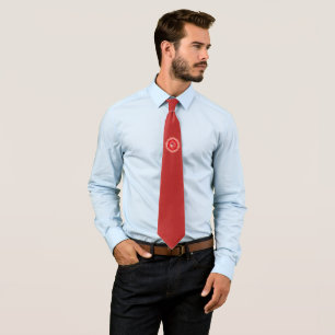 Wild Wolf Strudel rote Männer Krawatte