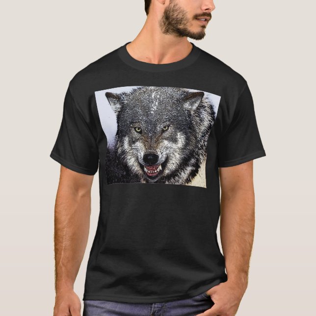 Wild Wolf T-Shirt (Vorderseite)