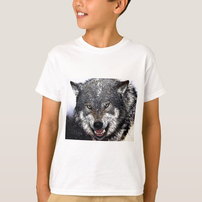 Wild Wolf T-Shirt (Vorderseite)
