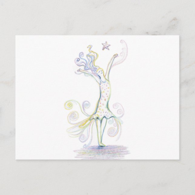 Wild Woman Postkarte (Vorderseite)