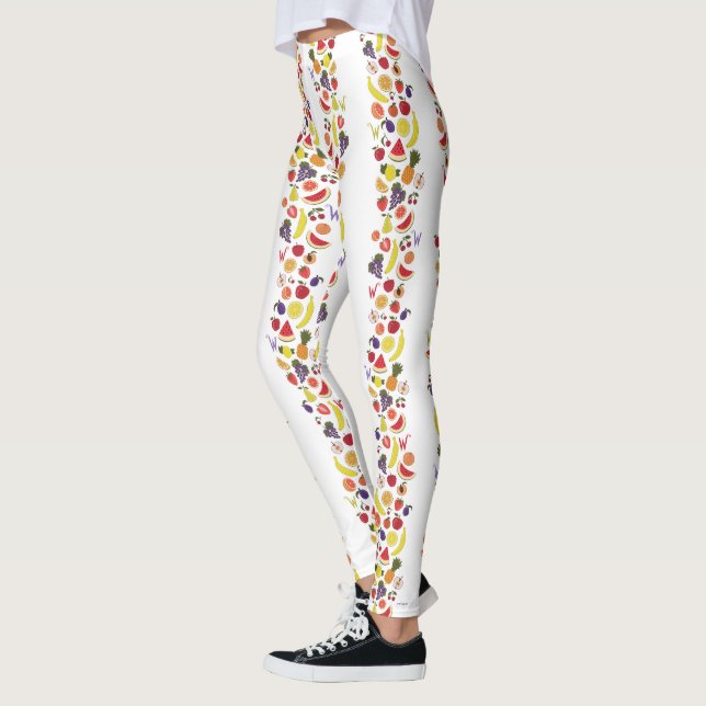 Wild Wonka Leckbares Tapetenmuster Leggings (Links)