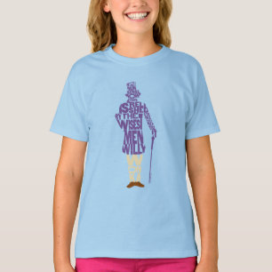 Wild Wonka Quote Silhouette T-Shirt