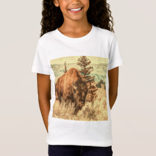 Wild Woodland Bison T-Shirt