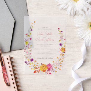 Wild Wreath Beautiful Fall Blume Einfache Hochzeit