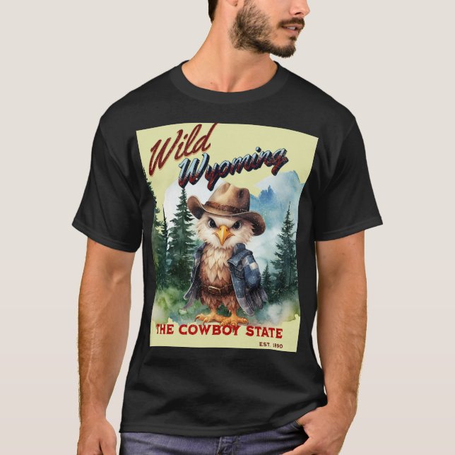 Wild Wyoming T-Shirt (Vorderseite)