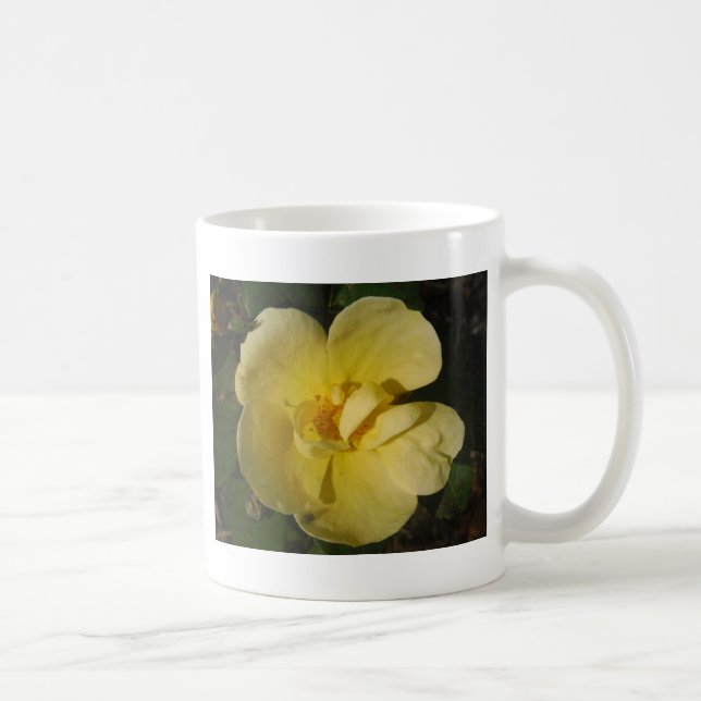 Wild Yellow Rose Kaffeetasse (Rechts)
