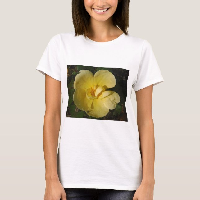 Wild Yellow Rose T-Shirt (Vorderseite)