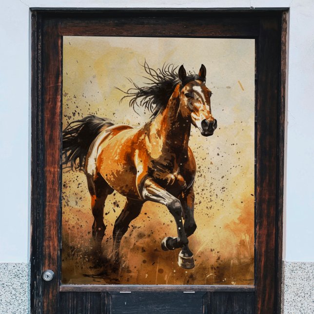 Wild Young Horse Decoupage Seidenpapier (Von Creator hochgeladen)