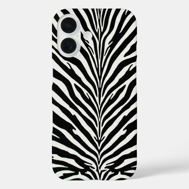Wild Zebra Pattern Case-Mate iPhone Hülle (Rückseite)