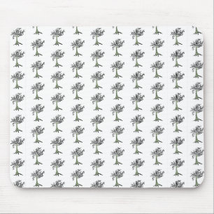 Wildbaumdarstellung Mousepad
