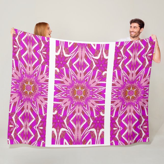 Wildblume 12 fleecedecke (Beispiel)