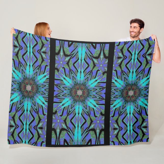 WILDBLUME 2 FLEECEDECKE (Beispiel)