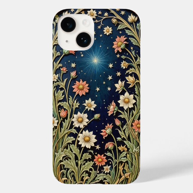Wildblume Abend wünscht iPhone Case (Rückseite)