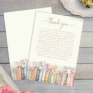 Wildblume Abschluss Danke Karte