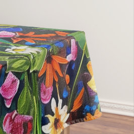 Wildblume Akryllackierung Tischdecke