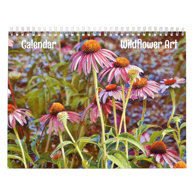 Wildblume Art Blumenkalender Kalender (Titelbild)