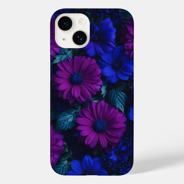 Wildblume Ästhetisches iPhone Case (Rückseite)