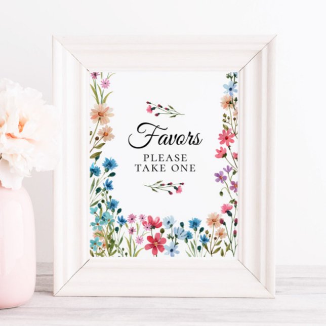 Wildblume Baby Duwer favorisiert Schild (Von Creator hochgeladen)