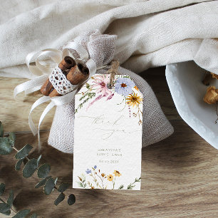 Wildblume Baby Duwer Gefallen Tags Geschenkanhänger