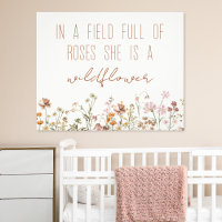 Wildblume Baby Duwer Girl's Floral