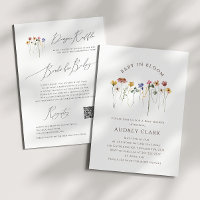 Wildblume Baby im Blut | Alle in einer Babydusche