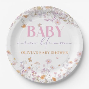 Wildblume Baby in Bloom Baby Duschpapier Teller