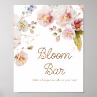 Wildblume Baby Shower Bloom Bar