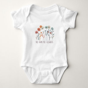 Wildblume Baby Strampler