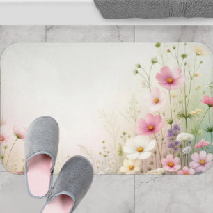 Wildblume Badematte, Kerne Badewanne Rucksack Badematte