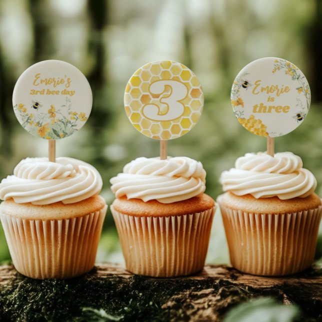 Wildblume-Beeren-Cupcake Toppers (Von Creator hochgeladen)