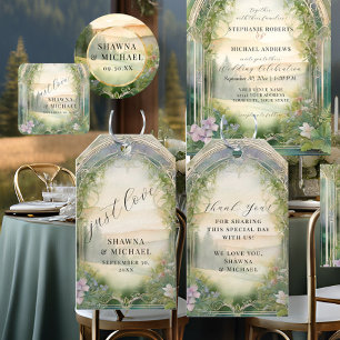 Wildblume Bergwald Wiese Geschenkanhänger