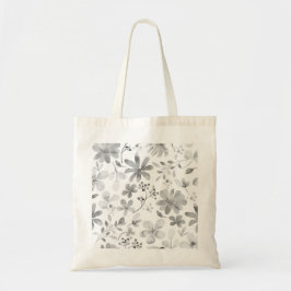 WILDBLUME BLOOMIERT KUNST TOTE BAG TRAGETASCHE