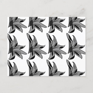 Wildblume Blume Blüten- Postkarte