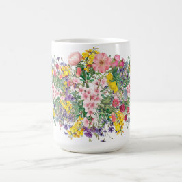 Wildblume Blumenart Inspiriert Farblich Kaffeetasse