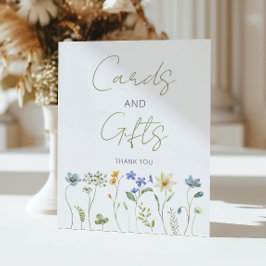 Wildblume Blumenneutrale Karten und Geschenke Poster