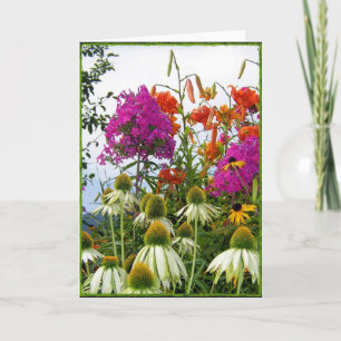 Wildblume-Blumenstrauß Karte